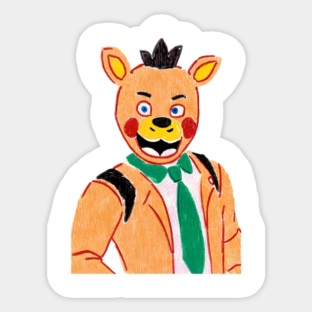 Five Nights At Freddys Sticker by abahanom